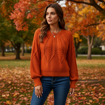 Women's Cable Knit Sweater