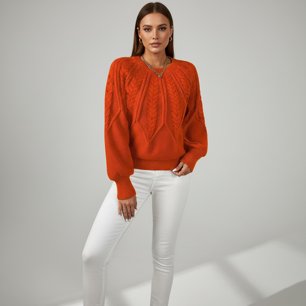 Women's Cable Knit Sweater