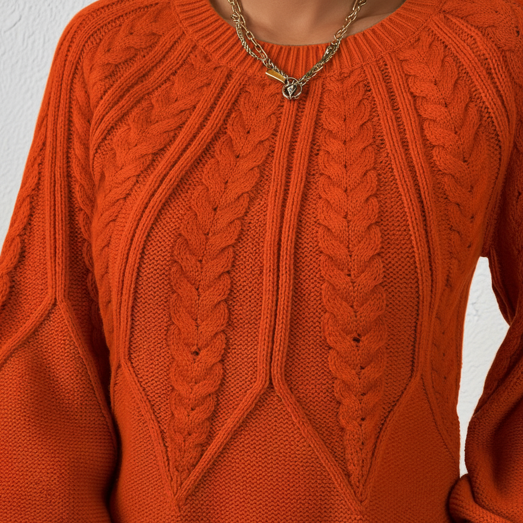 Women's Cable Knit Sweater