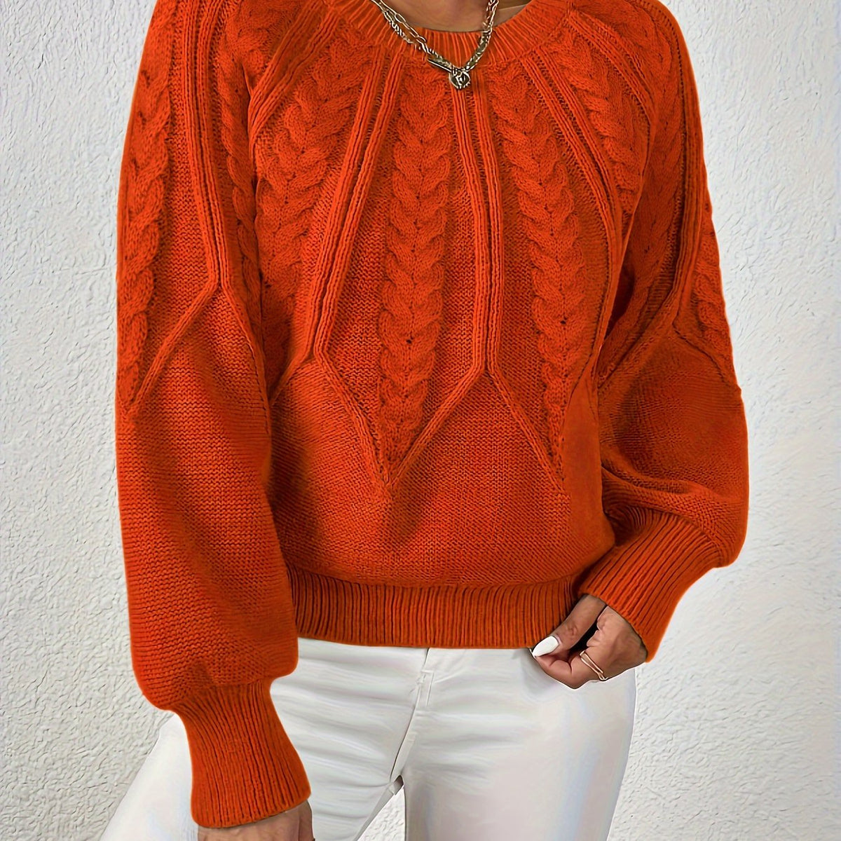 Women's Cable Knit Sweater