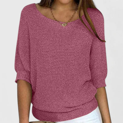 Women's Soft Knit Sweater – Pink
