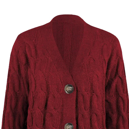 Women's Cable Knit Cardigan