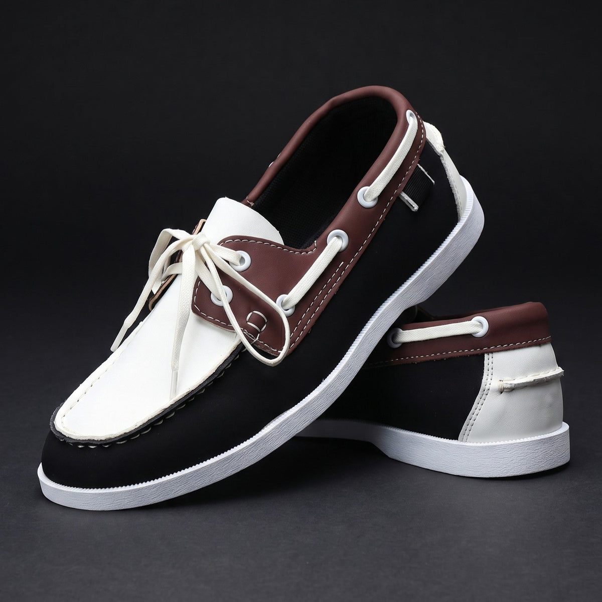 Men's distinguished loafers - White