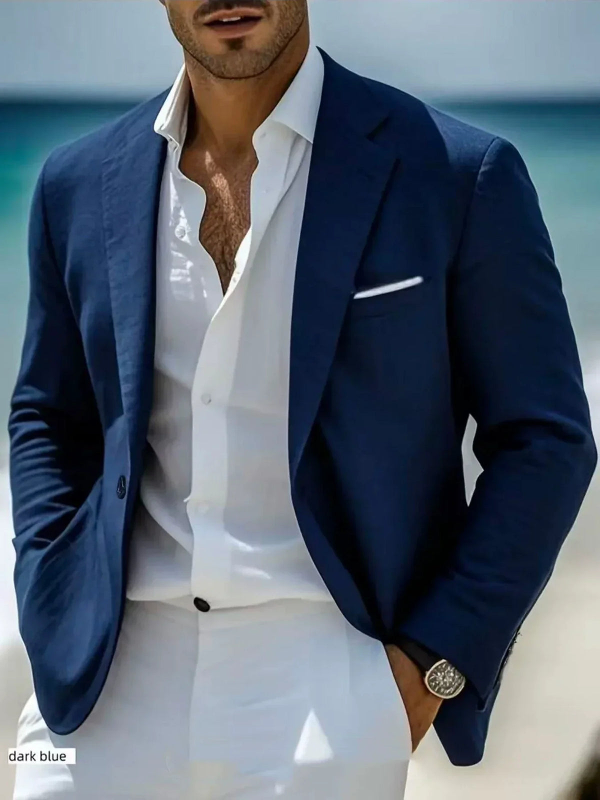 Everyday signature graceful suit - Dark Blue