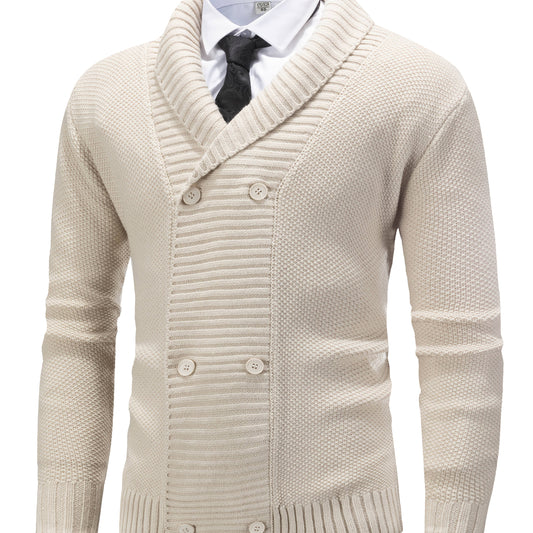 Longline poised chic cardigan - Apricot