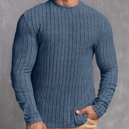 Longline sartorial sweater - Navy