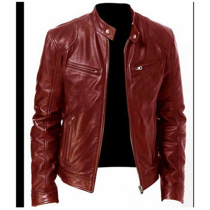 Men's Relaxed Longline Coat – Vin Rouge