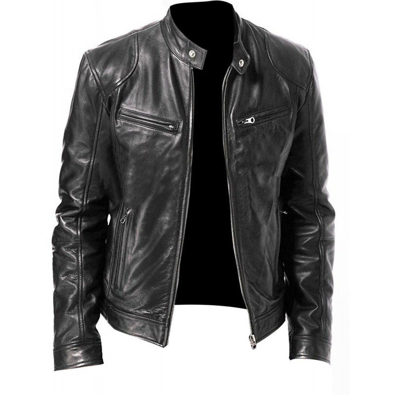 Men's Relaxed Longline Coat – Black
