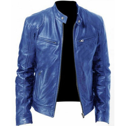 Men's Relaxed Longline Coat – Royal Blue