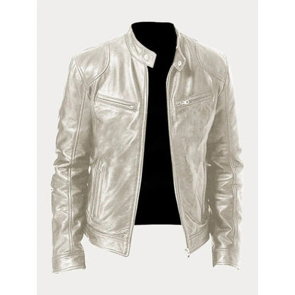 Men's Relaxed Longline Coat – Silver