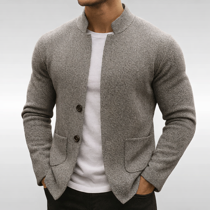 Tailored refined modern sweater - Gray