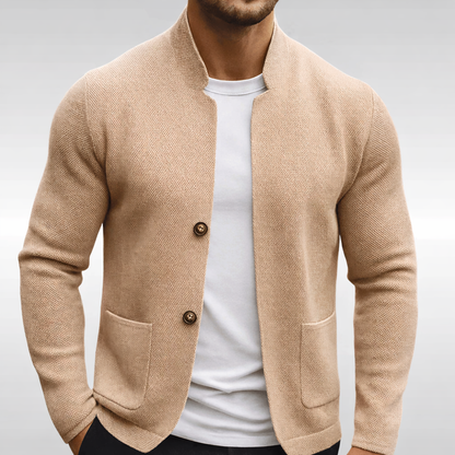 Tailored refined modern sweater - Beige
