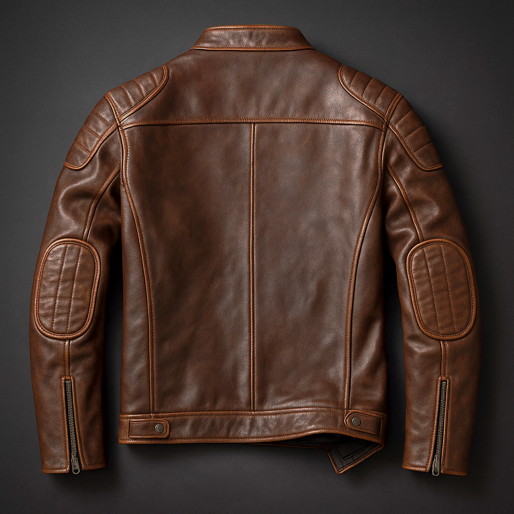 Men's Sleek Zip-Up Coat