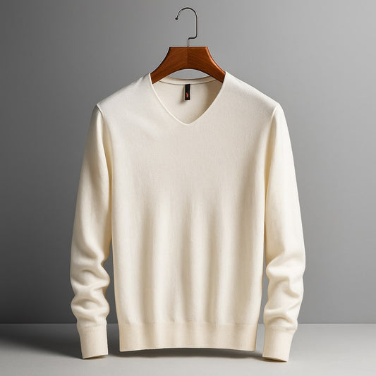 Men's Oversized V-Neck Cardigan