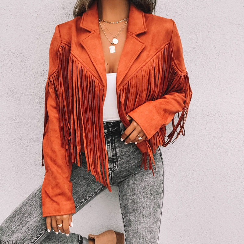 Women's Fringed Jacket